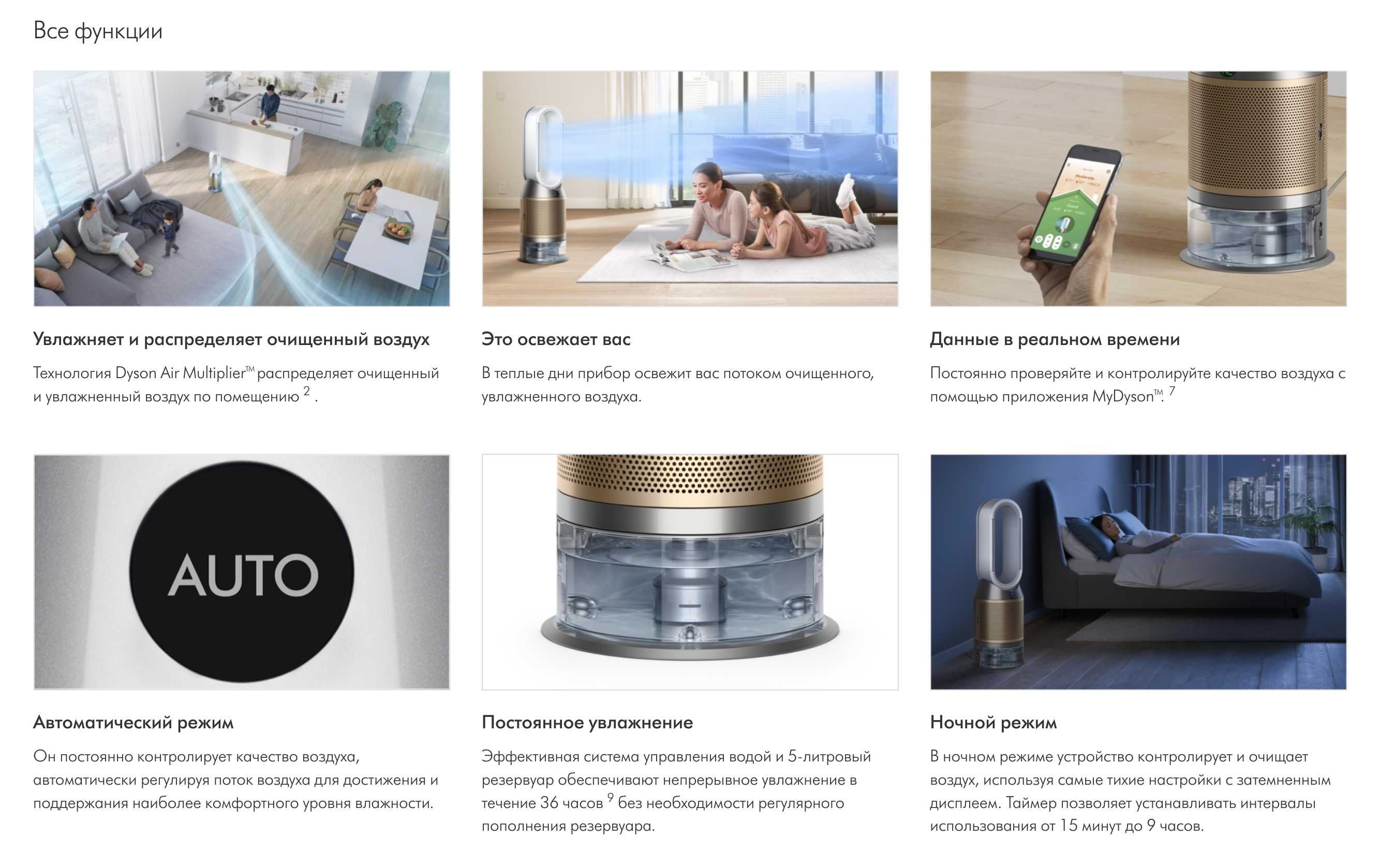 Dyson PH04 Очиститель Увлажнитель Дайсон Оригинал Гарантия+Доставка