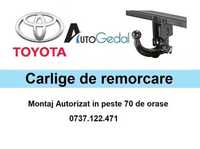 Carlig remorcare Toyota Auris - Omologat RAR si EU - 5 ani Garantie
