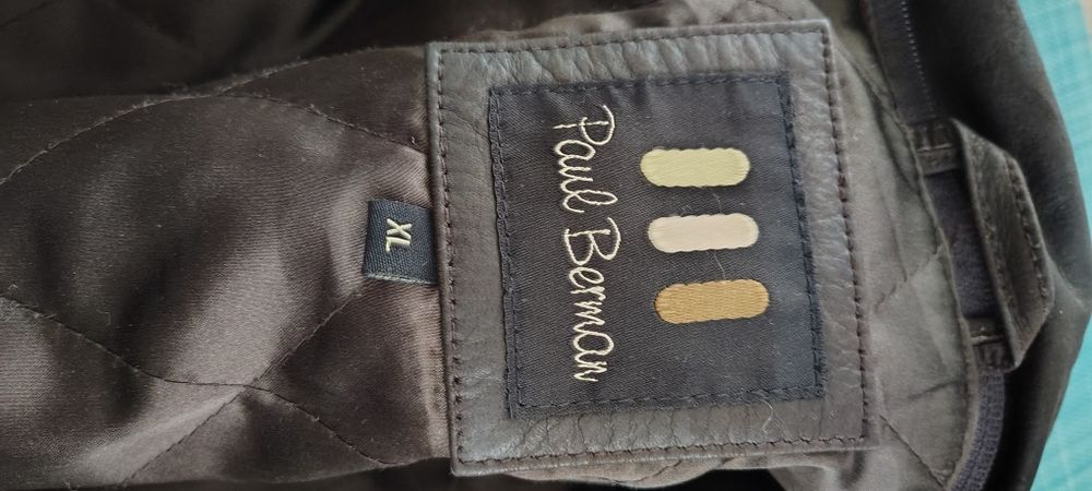 Мъжко кожено яке / полушуба