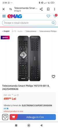 Telecomanda Smart Philips originala