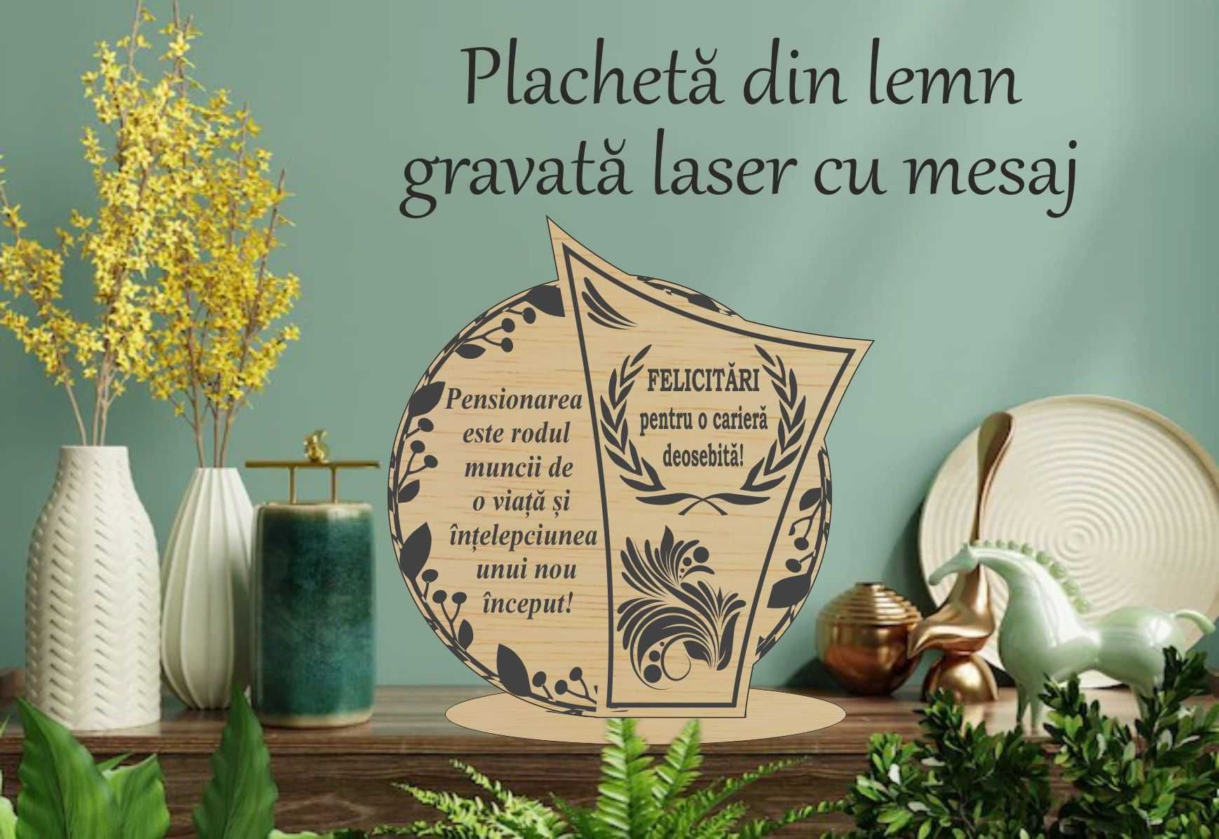 Plachete gravate