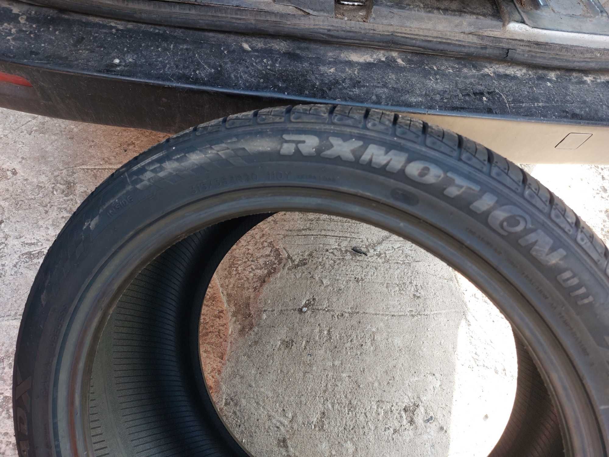 4 бр.Нови летни гуми Roadx 315 35 20 на 275 40 20 цената е за брой!