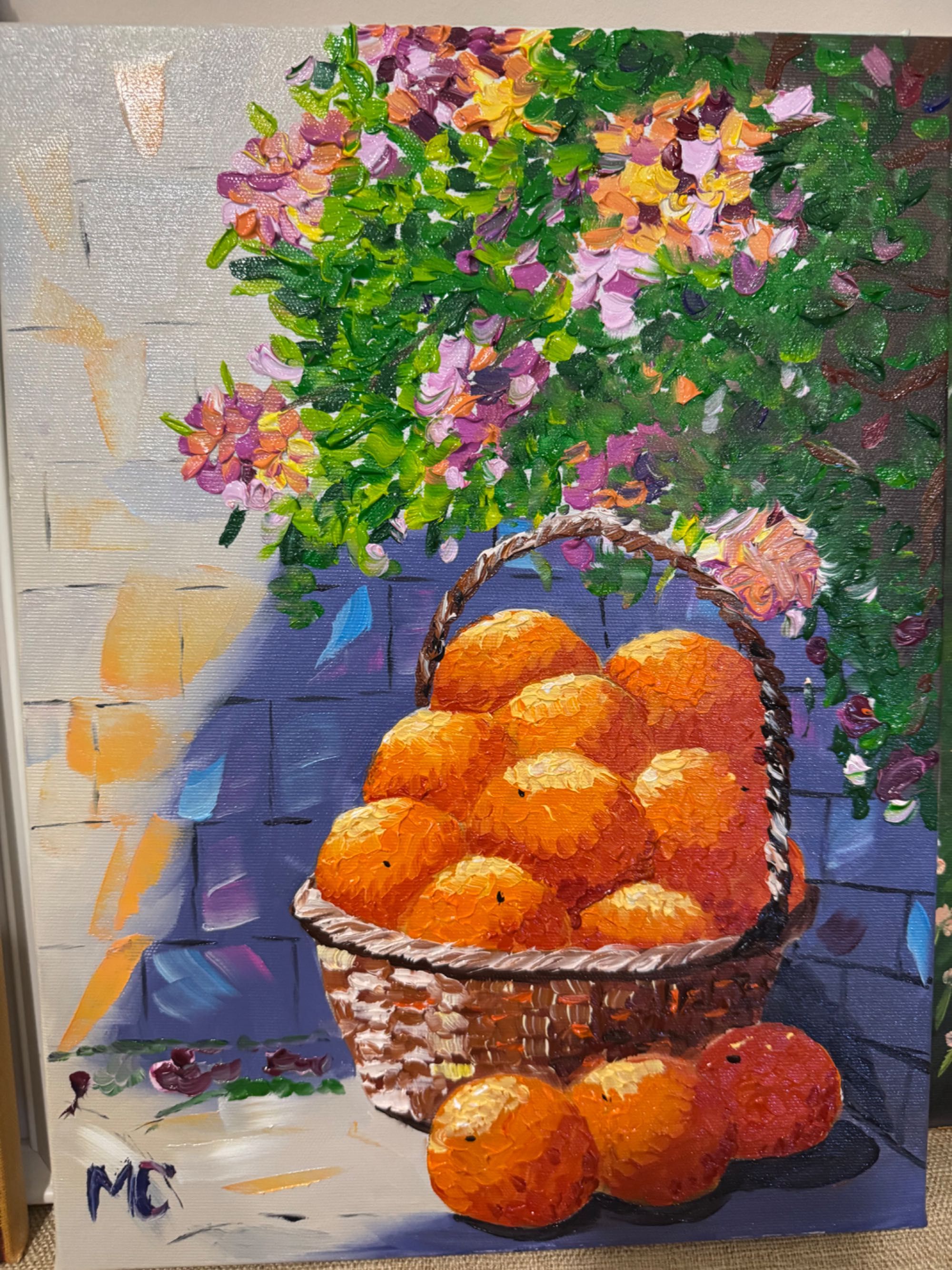Кошница с портокали