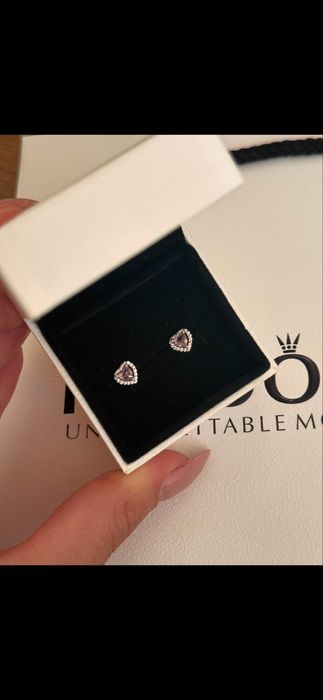 Пандора Pandora обеци