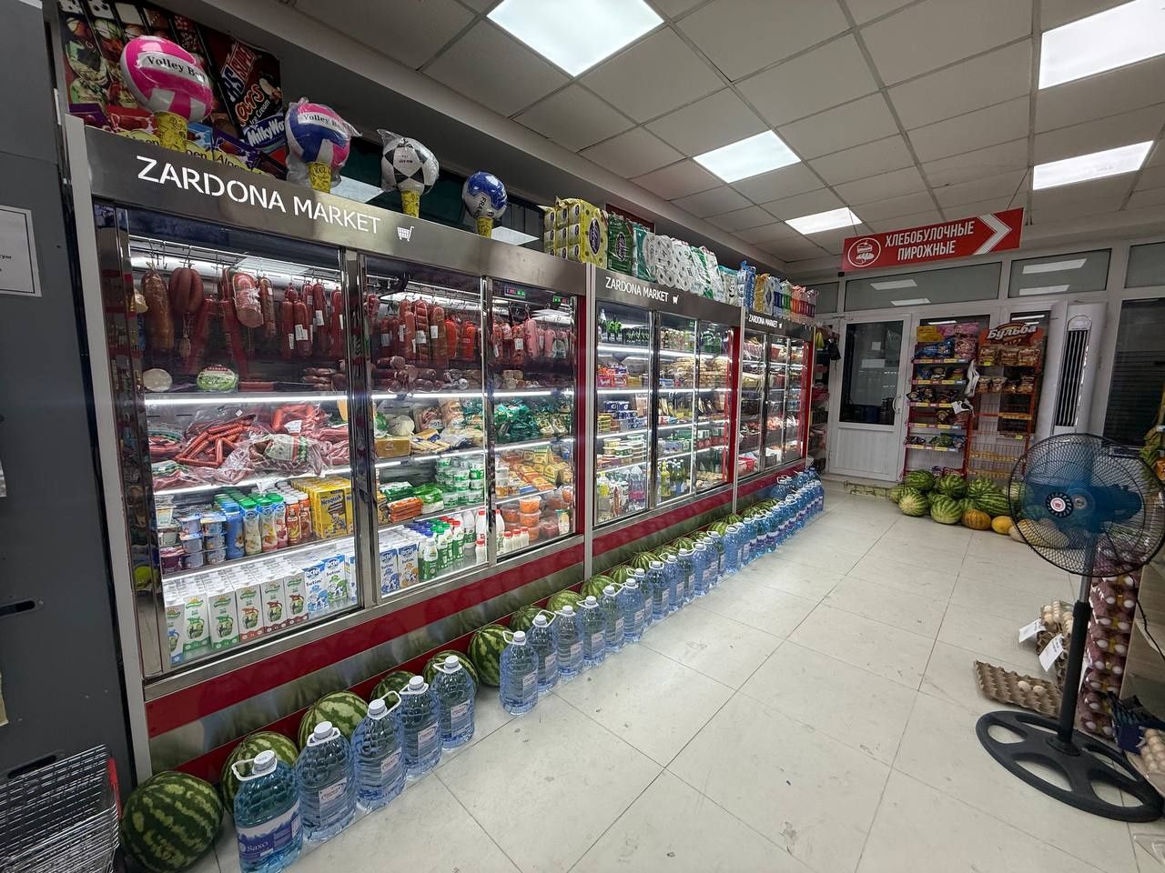 Korka vetrina xaladelnik Uzbekistan buylab dostafka xizmatlari