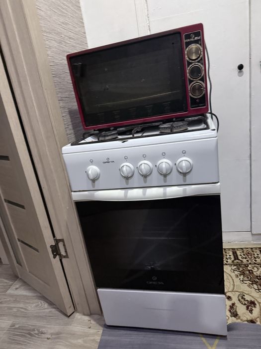 Газовая плита +духовая печь