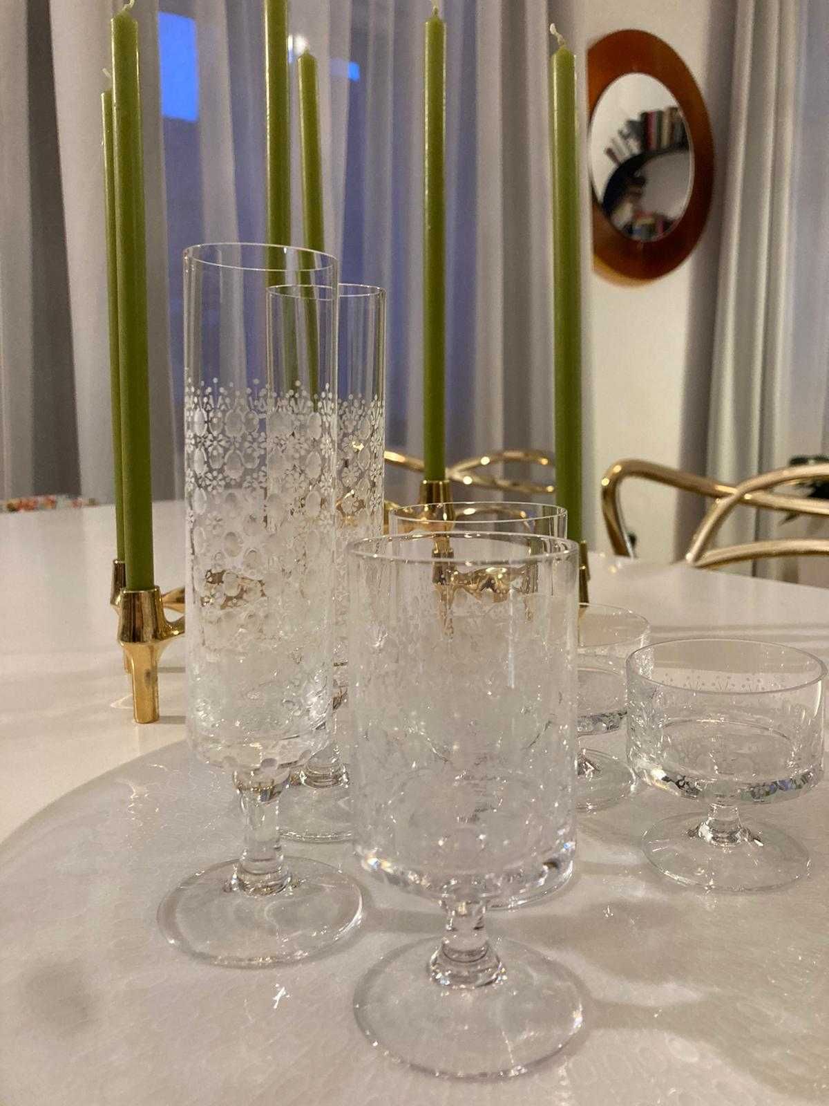 Björn Wiinblad pentru Rosenthal set rar pt servire anii 1970 pahare