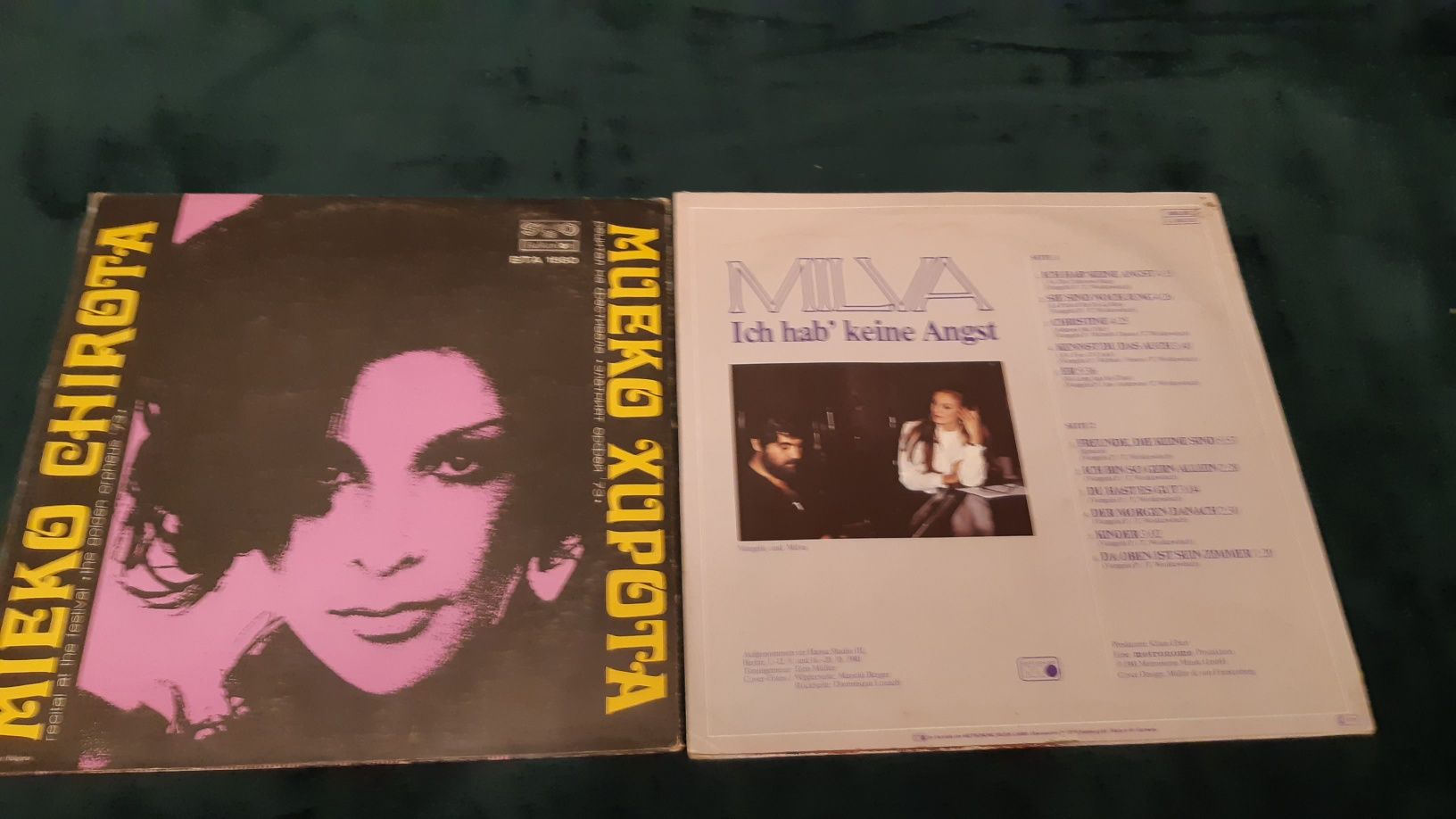 Vinil Diana Ross / Gloria Gaynor/ Milva / Salena  Jones