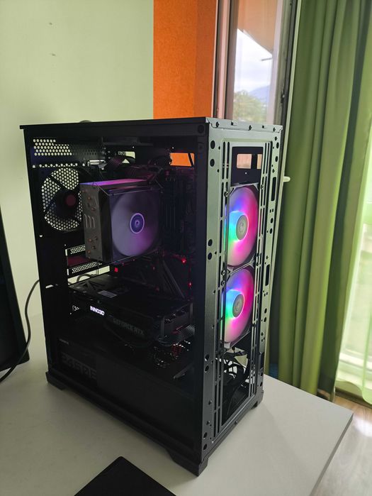 Геймърски компютър: RTX 3060Ti, Intel i7 8700