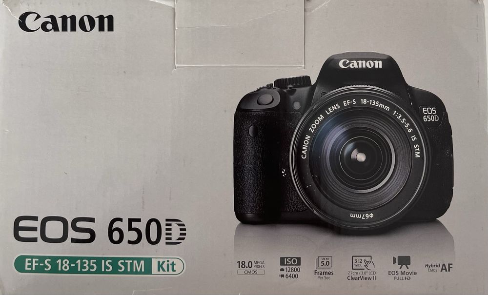 Canon EOS 650D Цифровая зеркальная камера