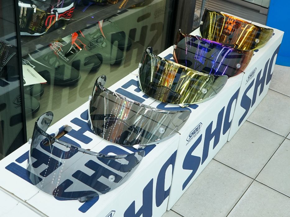 Viziera Shoei NXR / X-Spirit 3 - Race Ready Visor = CWR - F