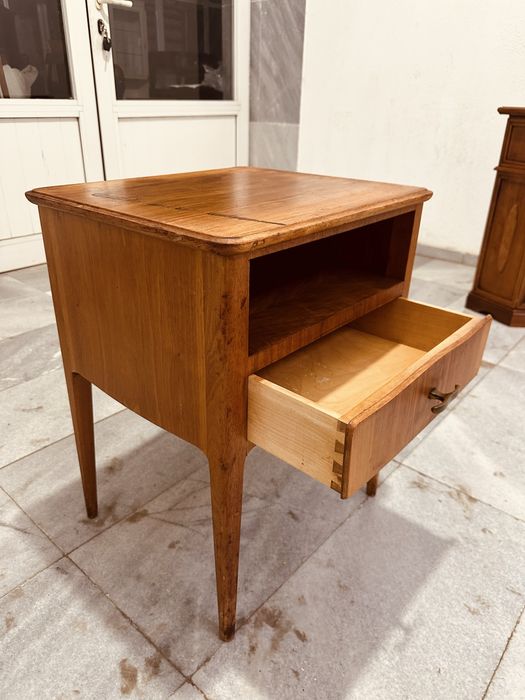 Ретро нощно шкафче/масичка / Mid-Century Modern, 60-те години