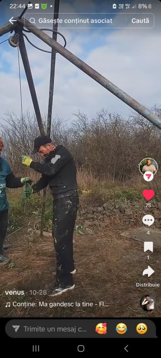 Executam foraje puturi 0.40M