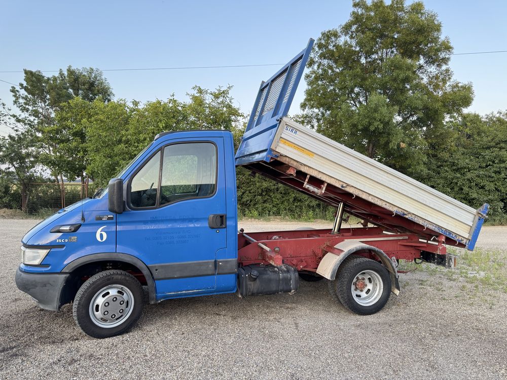 Iveco daily basculabil pe cutie, adusa recent din italia .