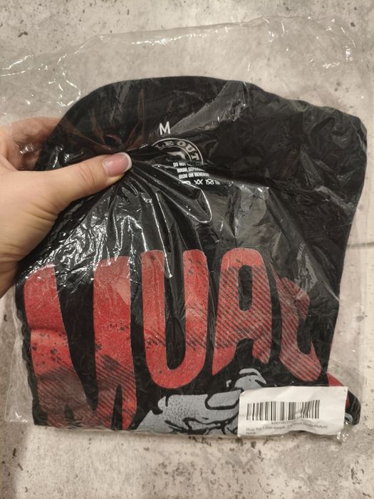 Tricou Rule Out bumbac M negru nou muay thai