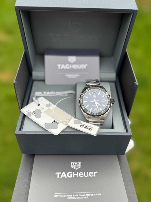 Tag Heuer Formula 1 WAZ1110.BA0875 черен мъжки ЧИСТО НОВ 100% оригинал