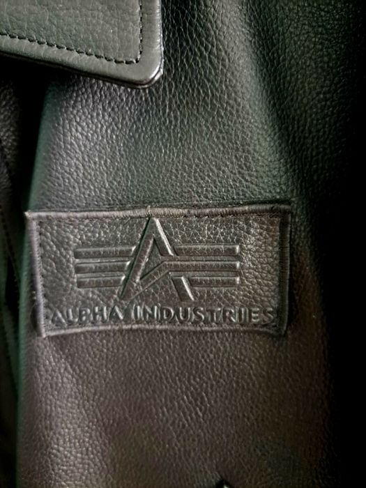 Geaca piele Alpha Industries