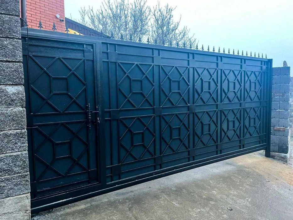 Ворота Распашные/Откатные на ЗАКАЗ Алматы