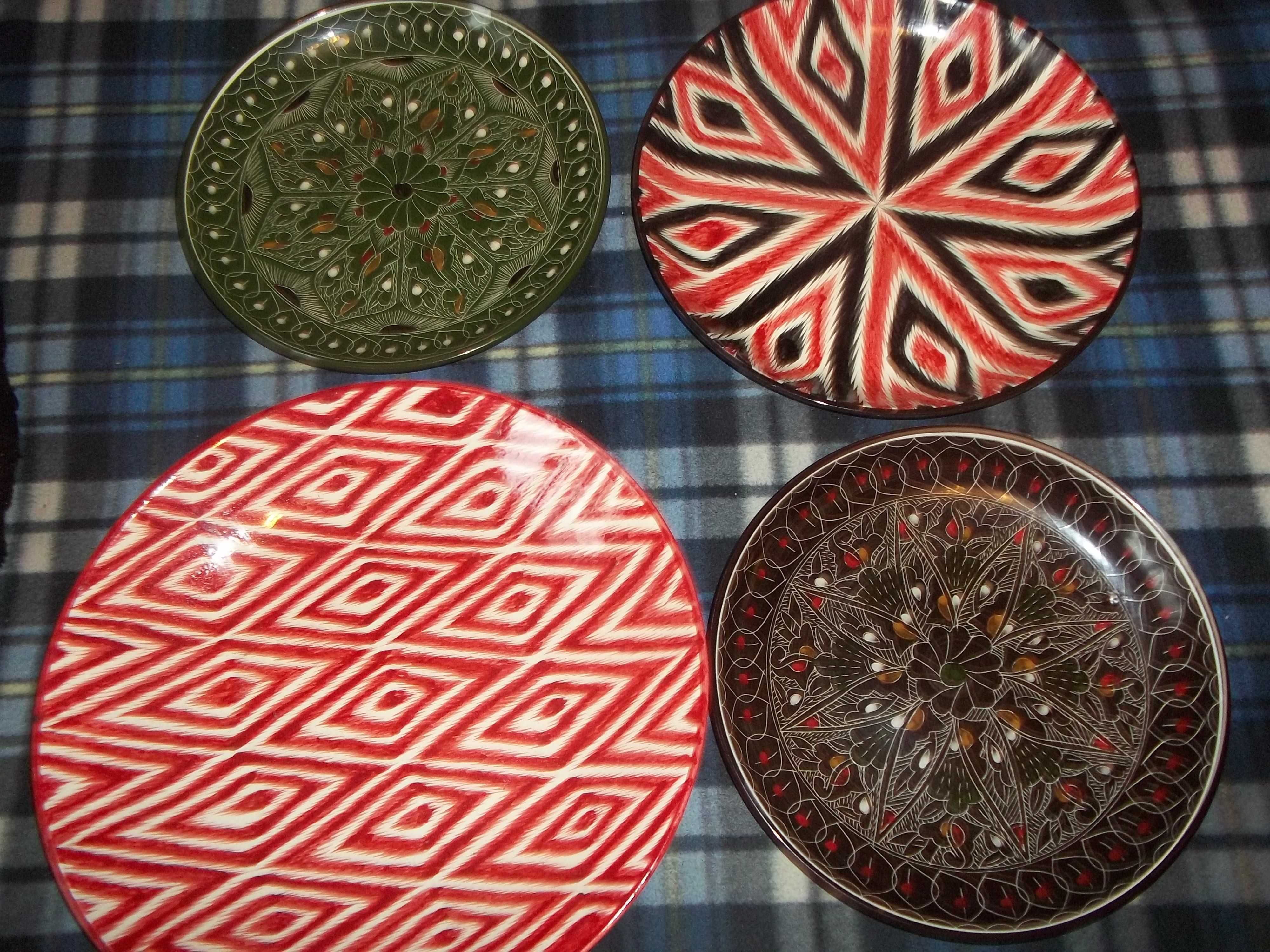 блюда керамика производство Самарканд Узбекистан. от 3000тг.