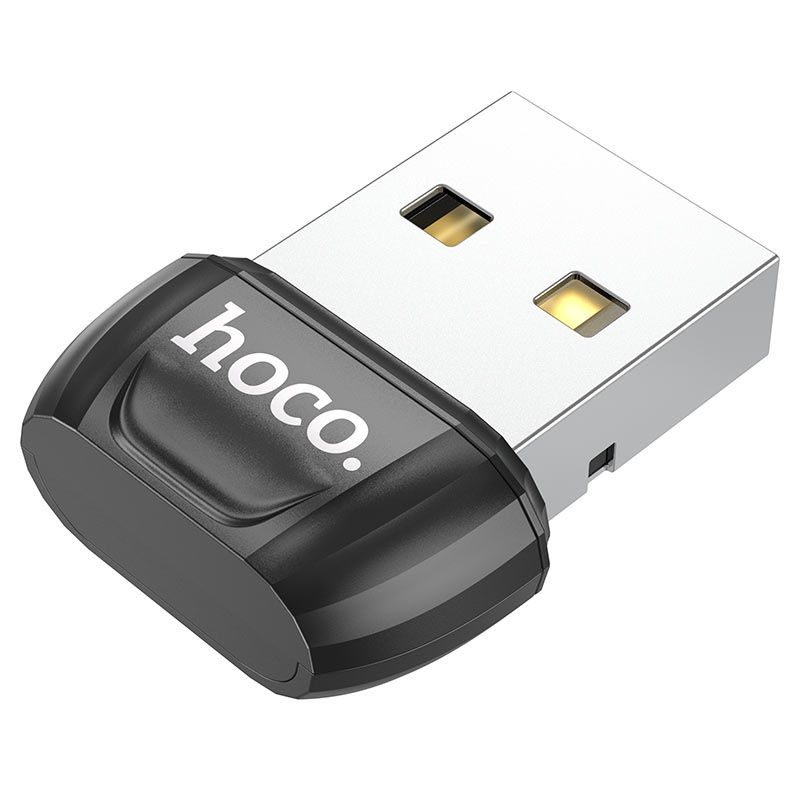 USB Блютуз bluetooth адаптер ресивер Hoco UA18 черный