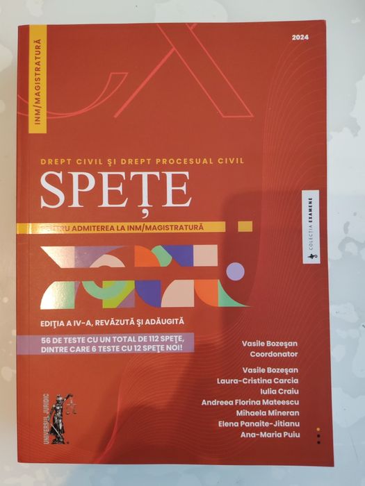 Fișe și teste admitere Barou