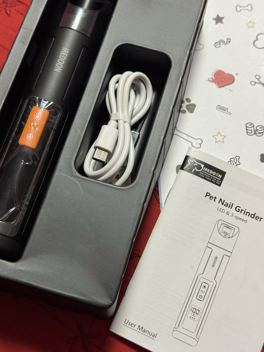 Електрическа пила за нокти за домашни любимци IREDOON