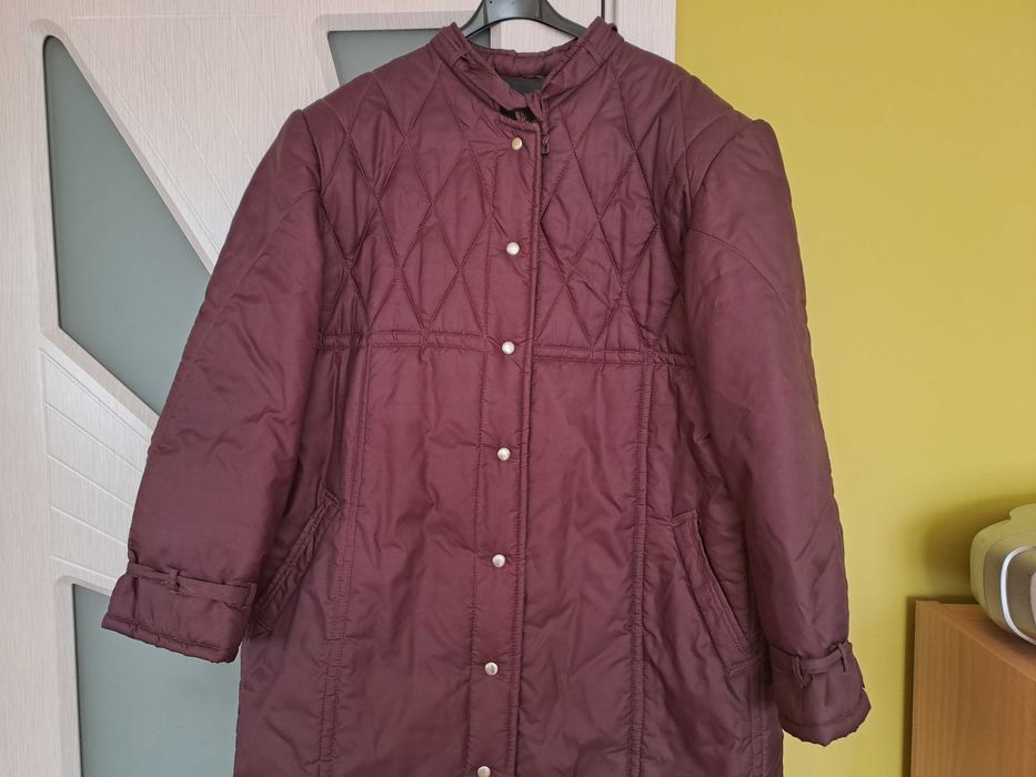 Дамско зимно дълго палто манто голям размер 2XL/3XL