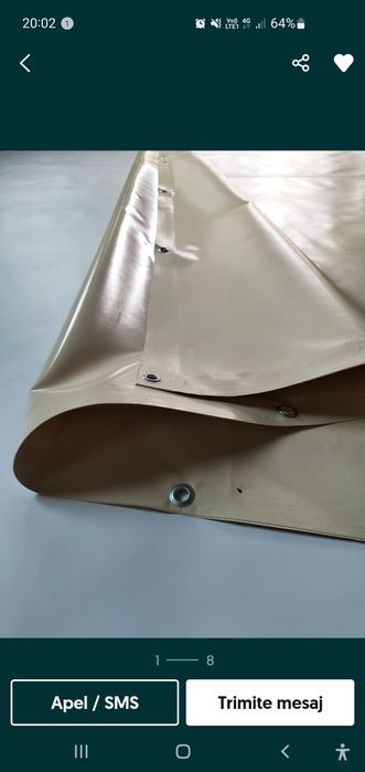 Prelate ieftine cauciucate groase rezistente la UV și intemperii