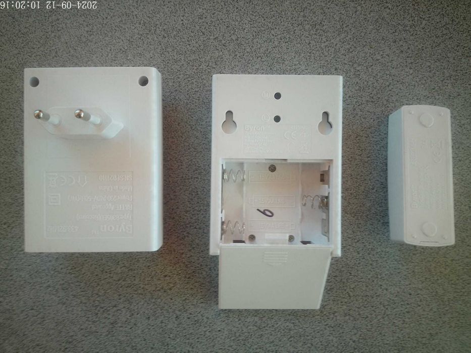 Sonerie wireless Byron, 2 receptori, 16 melodii, baterie Duracell