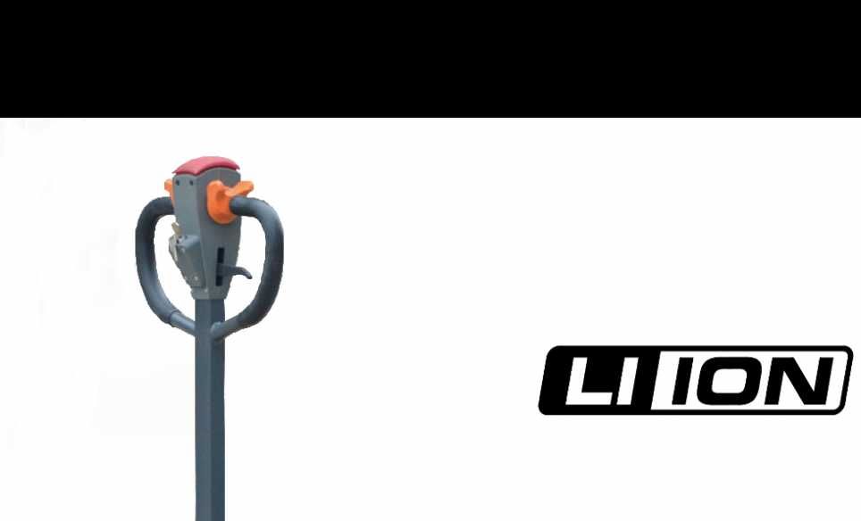 Transpalet Liza electrica RAX, de 1.5 to, 2 baterii Li-Ion,Garantie
