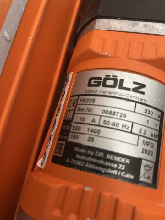 Golz FB 23S carota de beton