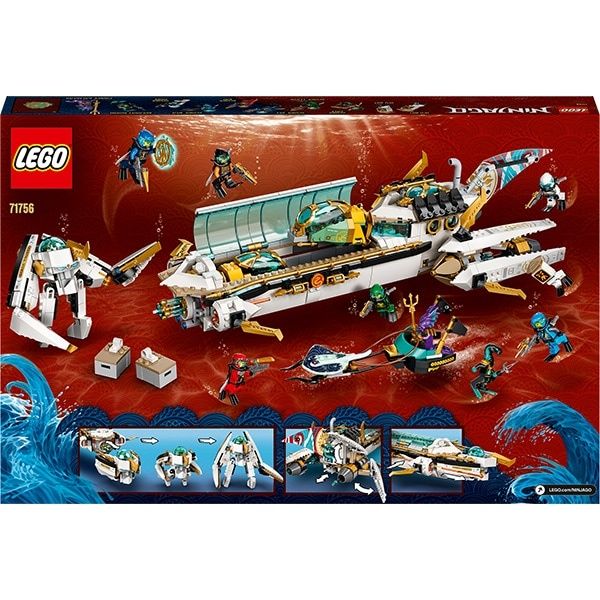 LEGO Ninjago: Hydro Bounty 71756, SIGILAT