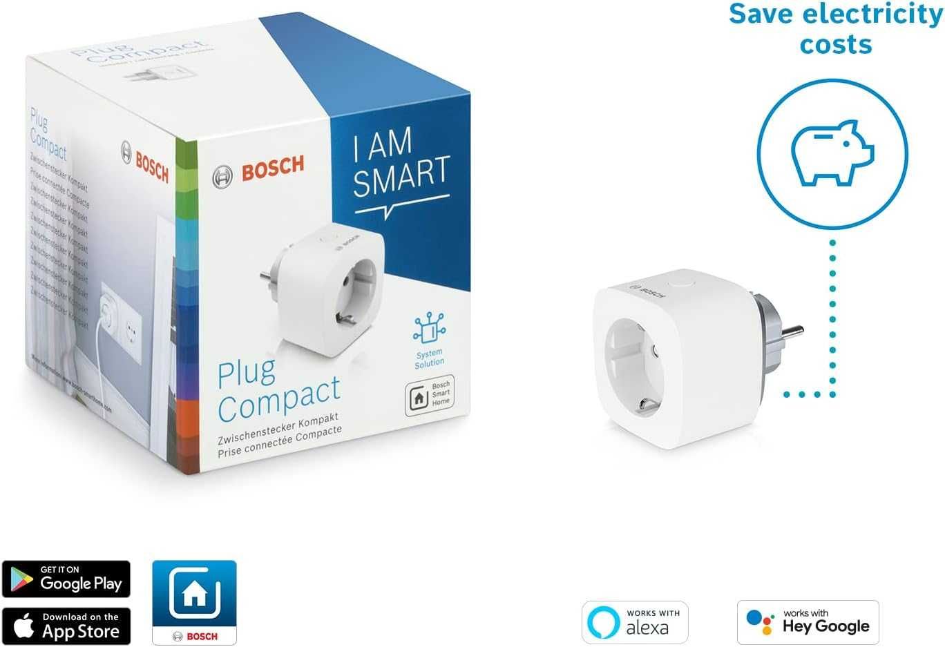 Adaptor priza inteligent Bosch Smart Home Compact