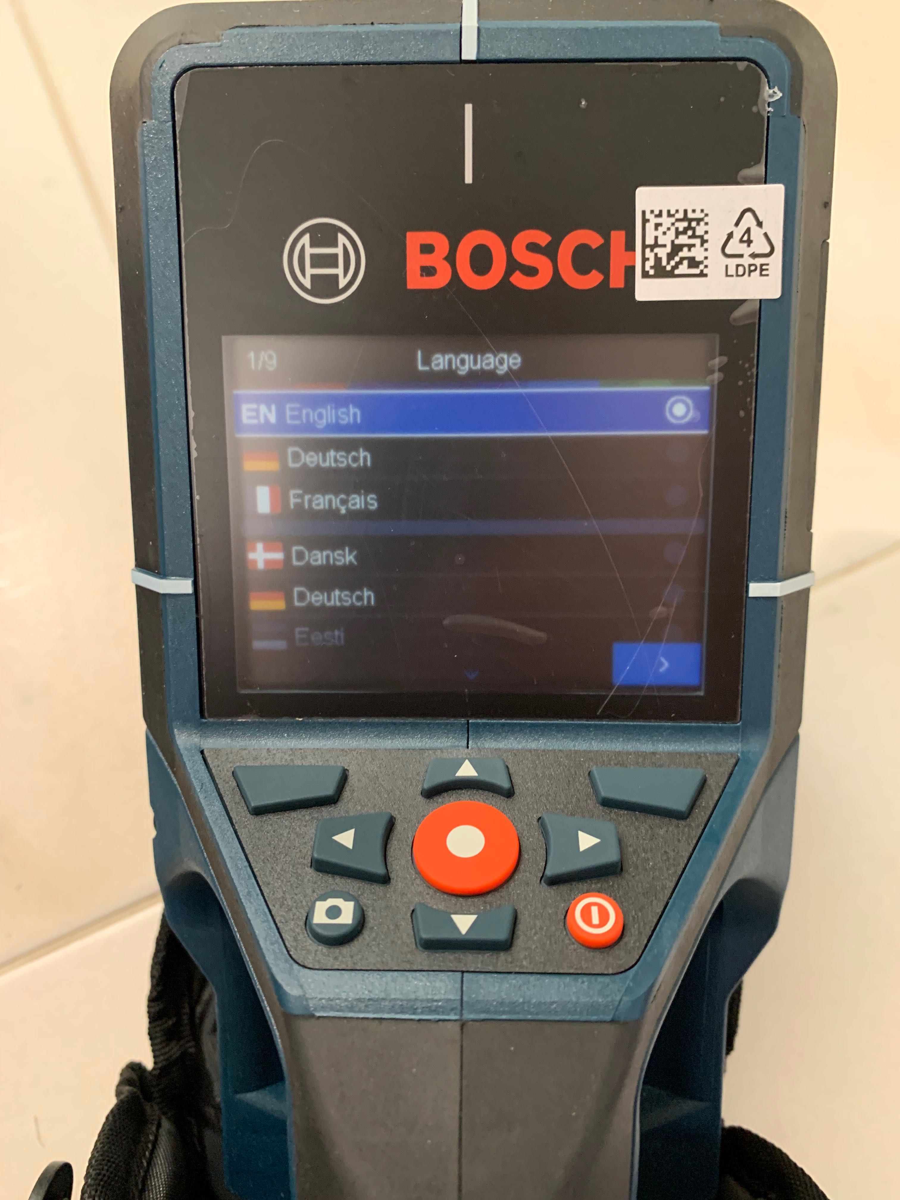 Скенер за стени bosch D-tect 200c