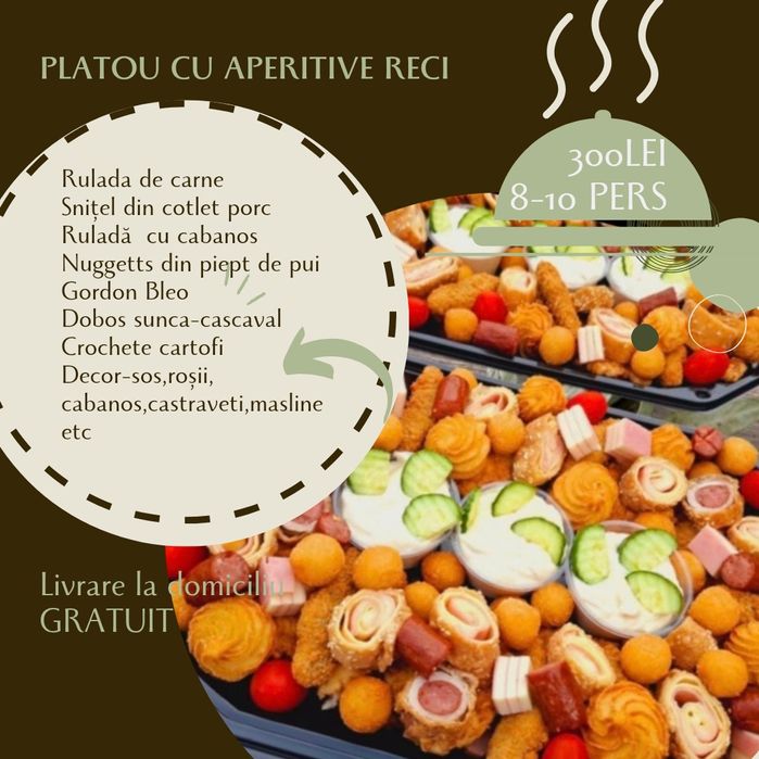 Aperitive reci livrare la domiciliu