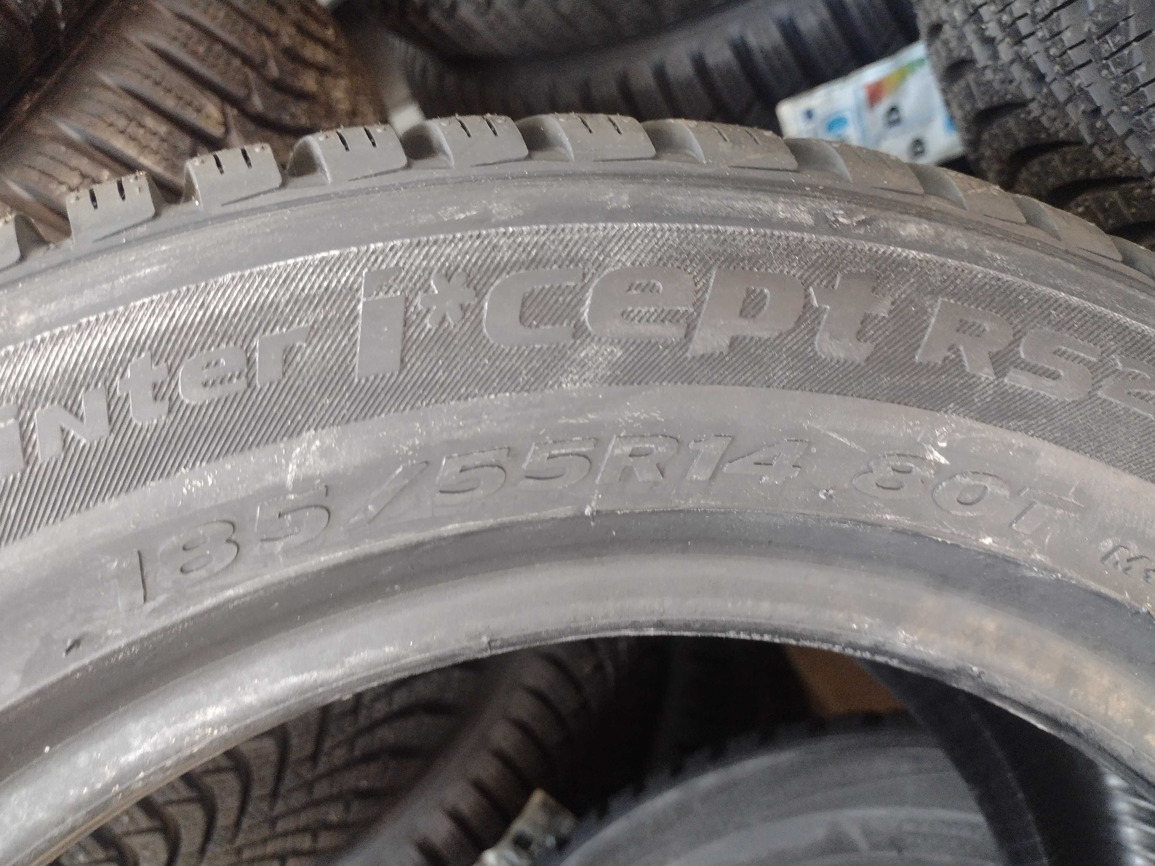 4бр.нови зимни Hankook 185 55 14 dot4318 цената е за брой!
