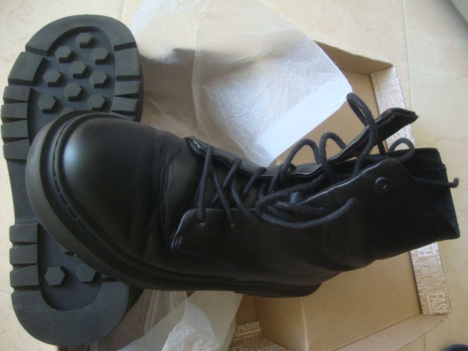 Зимни кожени боти