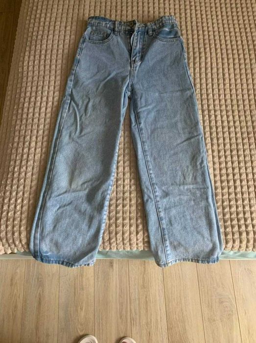 Джинсы детские для девочек 9-11 лет