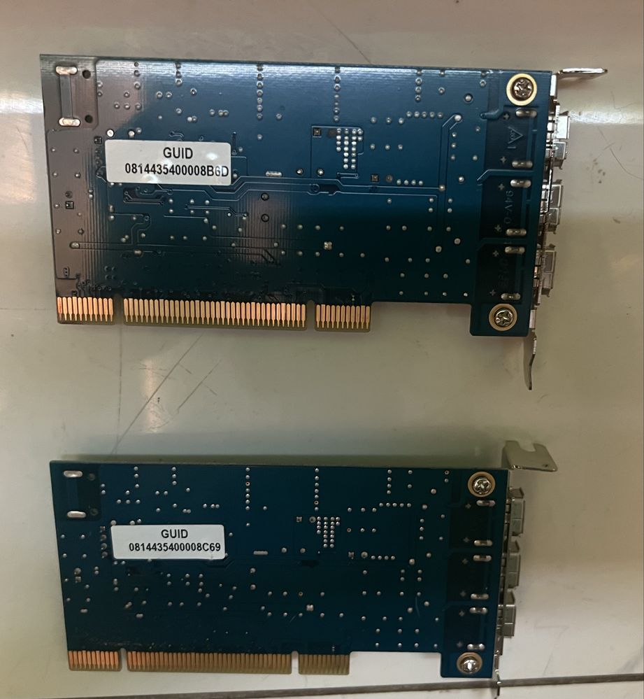 2бр IEEE 1394 FireBoard-BIue Ver.1.1