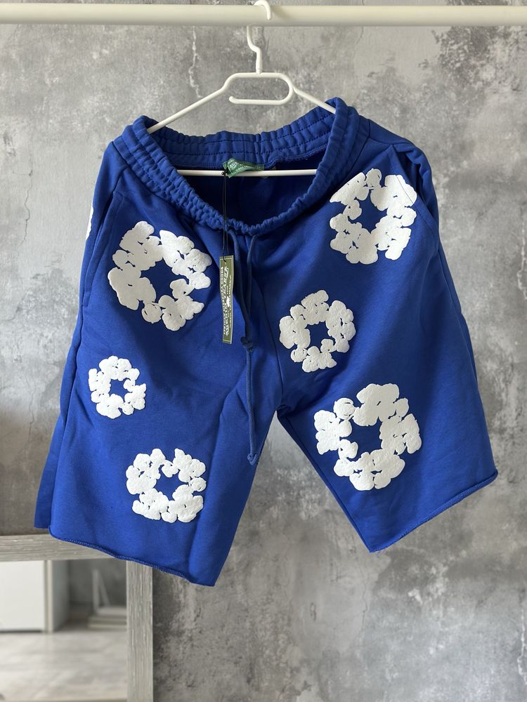 Pantaloni scurti Denim Tears blue trapstar syna amiri