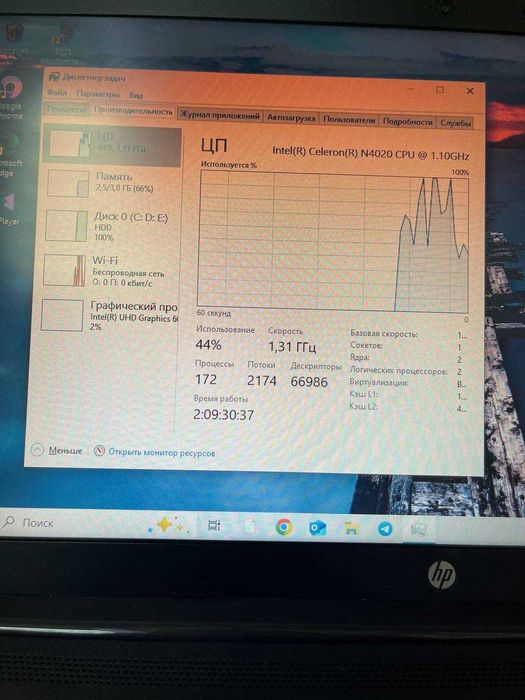 Noutbook HP yaxshi holatda