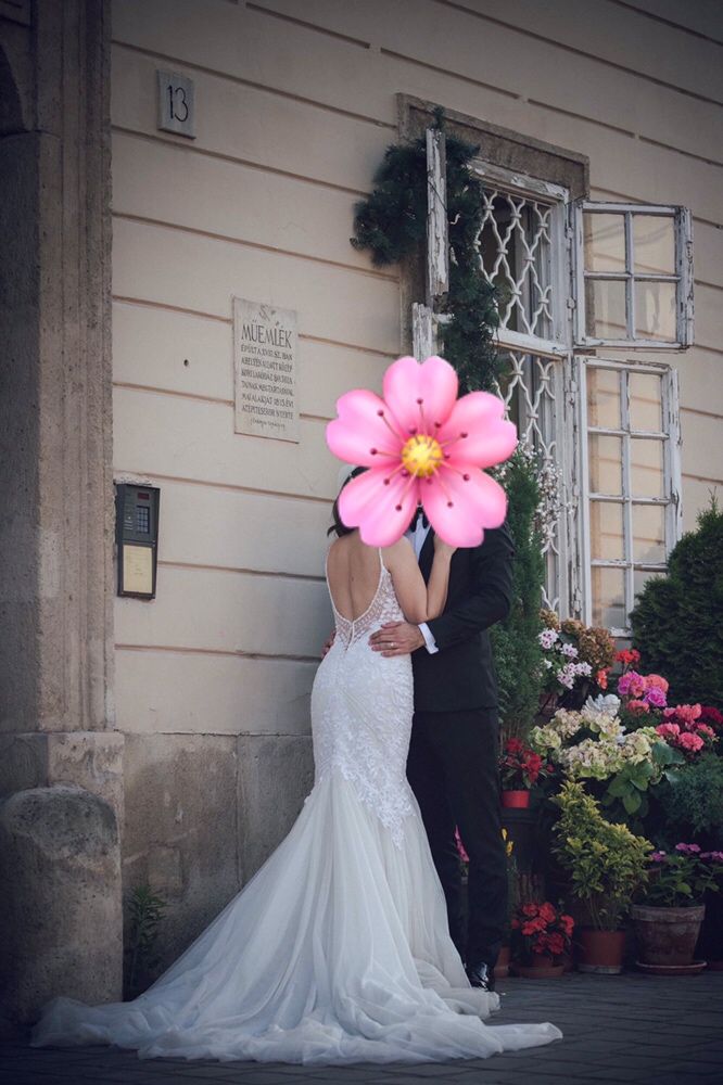 Ocazie - Rochie de mireasa sirena 2019 Pronovias - St. Patrick, urgent