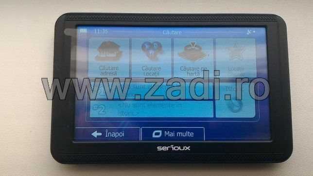 GPS nou Serioux5"-garantie 3 ani / program TIR - harti toata europa