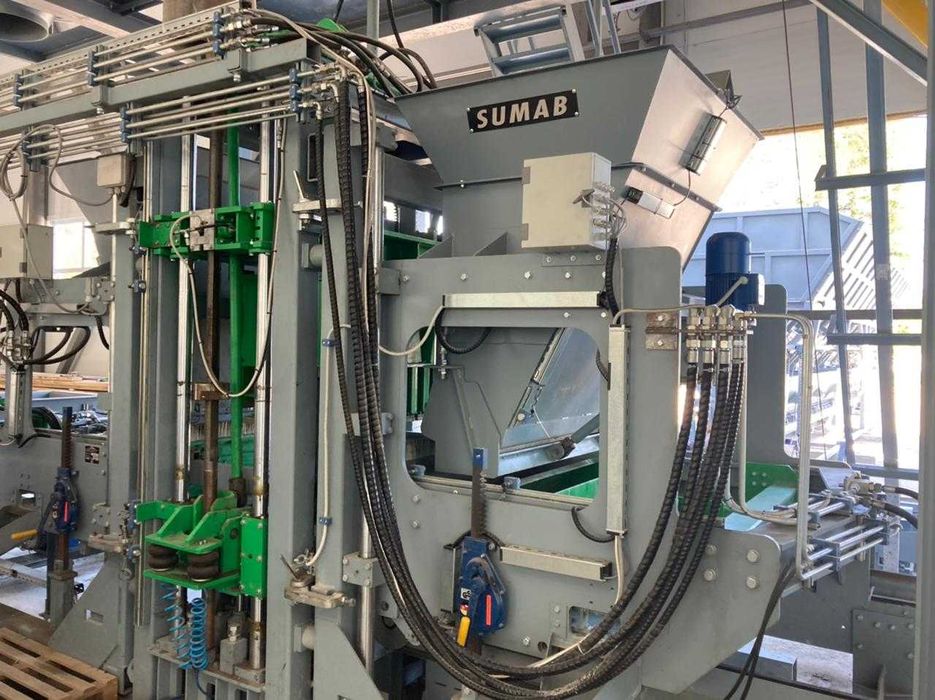 Автоматический вибропресс для брусчатки SUMAB R-500 MAX (Швеция)