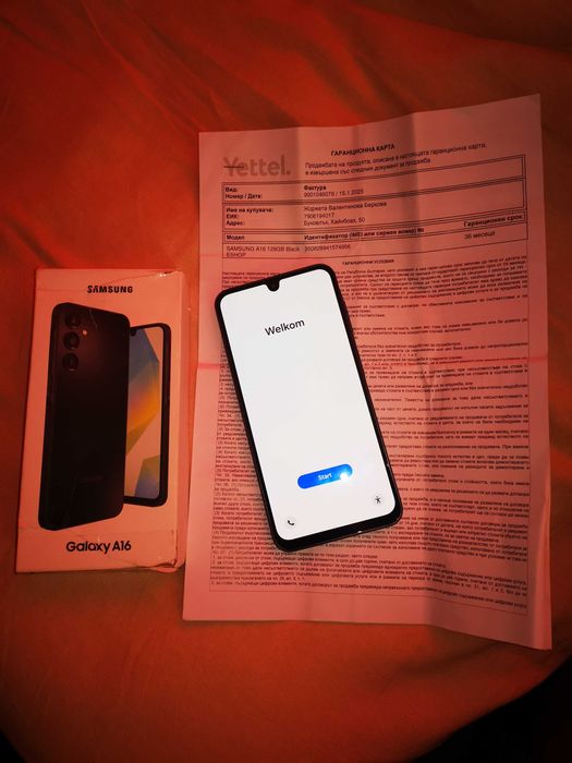 Samsung A16 - за части - заключен към Yettel