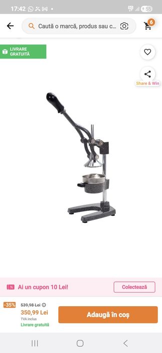 Presa/Storcator citrice