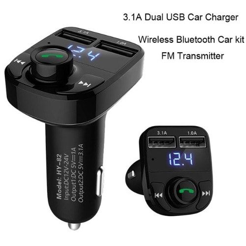 Трансмитер с блутут X8 Dual USB Bluetooth Car Charger