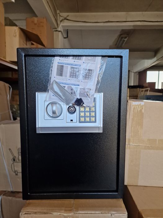 Seif metalic 50cm negru sau gri