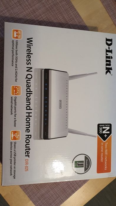 Router Wireless D-Link DIR-825 Extreme N - perfect functional