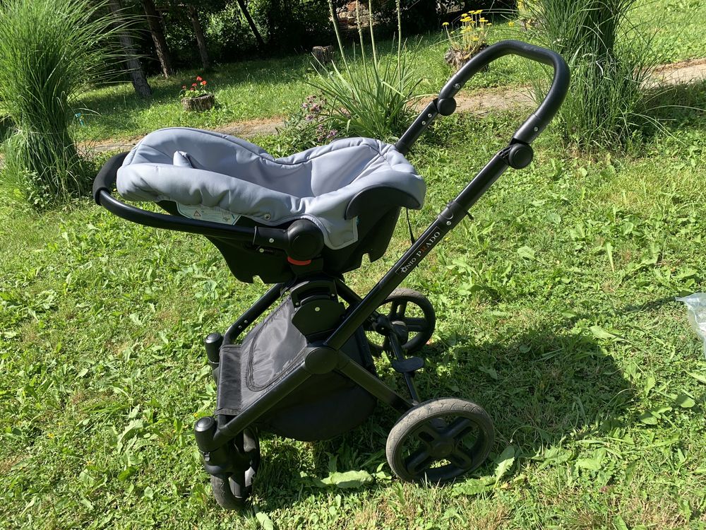Комбинирана бебешка количка 3 в 1 Nio Prado